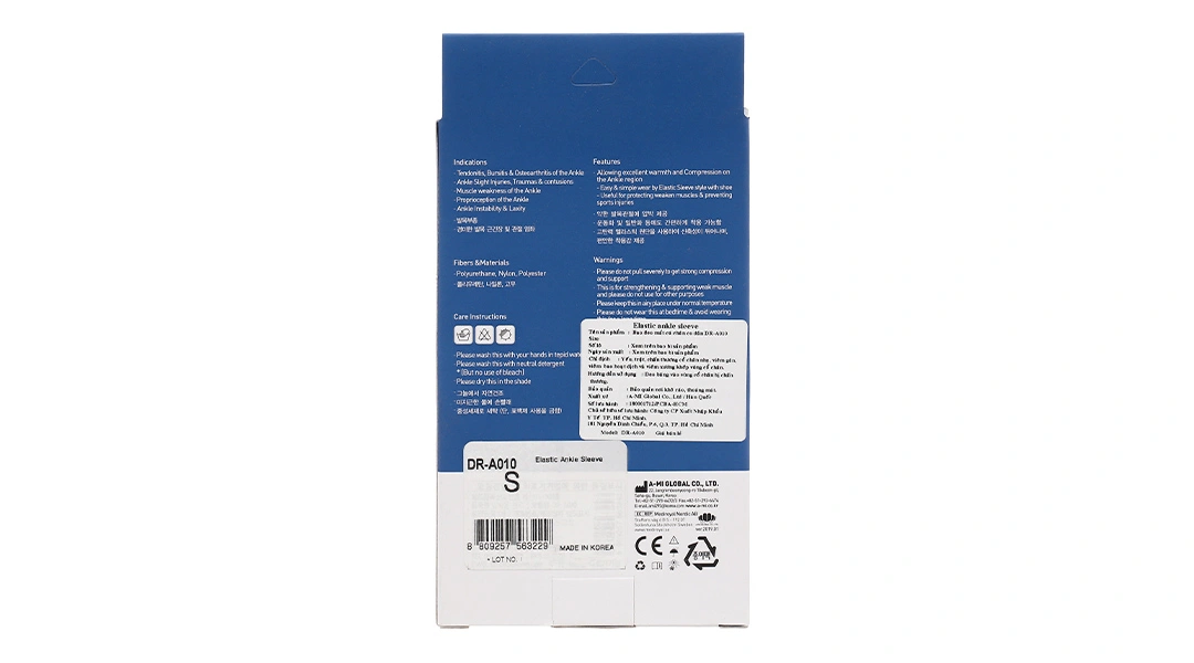 Bao đeo mắt cá chân Dr. Med DR-A010 size S - 1