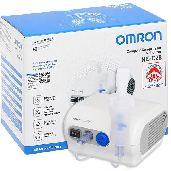 Máy xông khí dung mũi họng Omron NE-C28