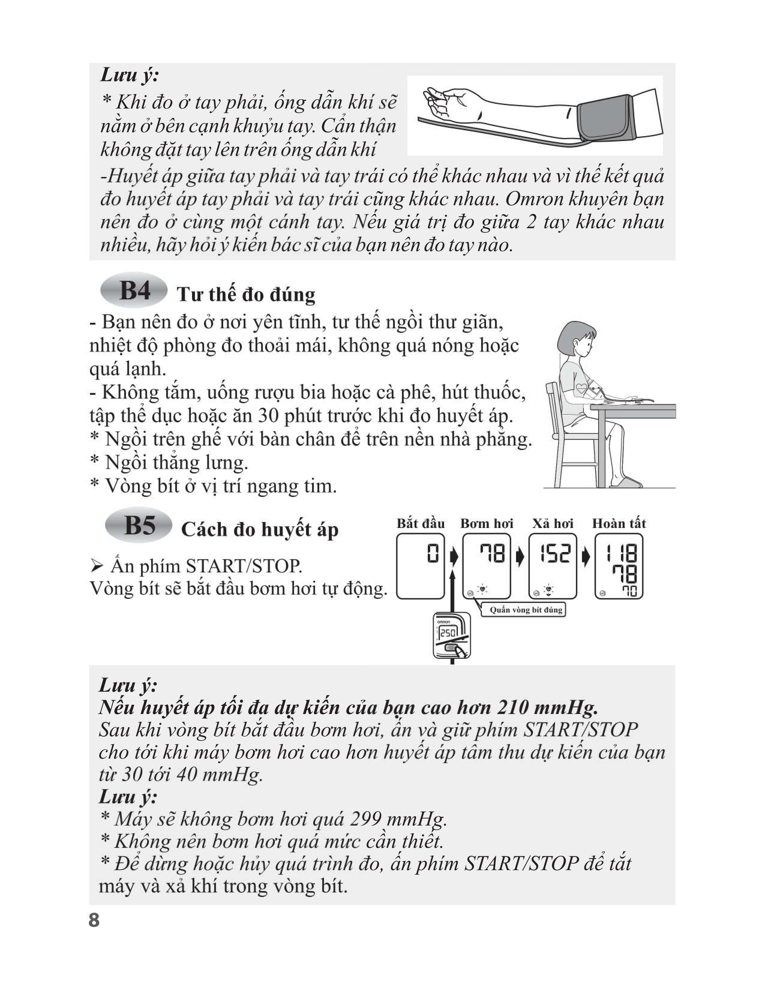 Máy đo huyết áp bắp tay Omron HEM-8712 - 20