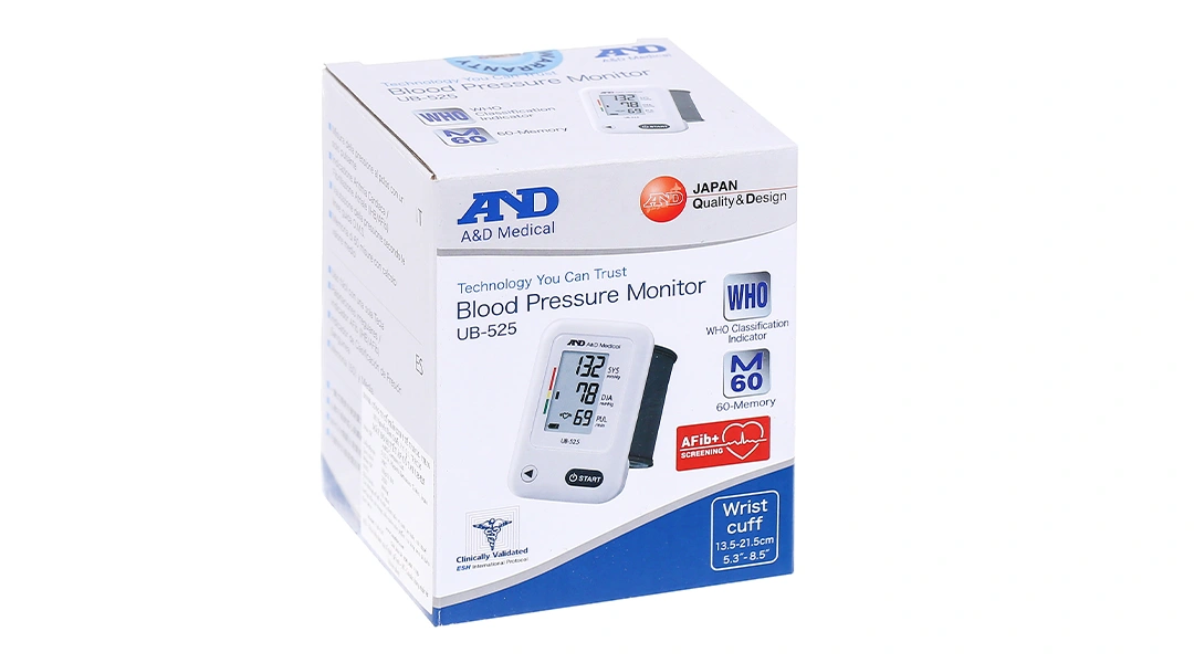 Máy đo huyết áp cổ tay AND UB-525 - 5