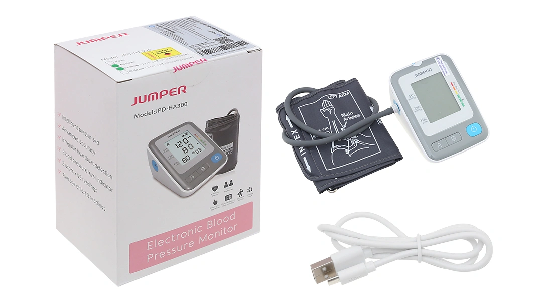 Máy đo huyết áp bắp tay Jumper JPD-HA300 - 