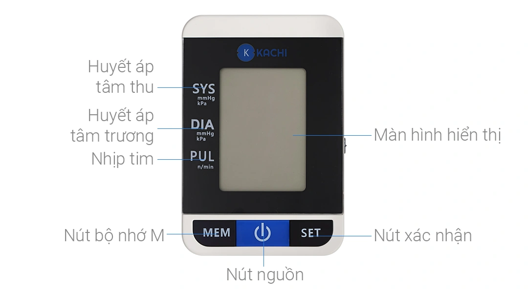 Máy đo huyết áp bắp tay Kachi BLS-2009A - 2