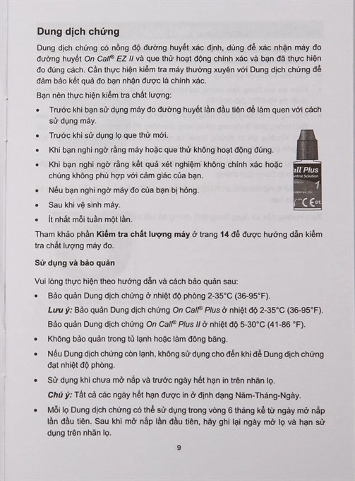 Máy đo đường huyết On Call EZ II (tặng kèm 25 que thử) - 46