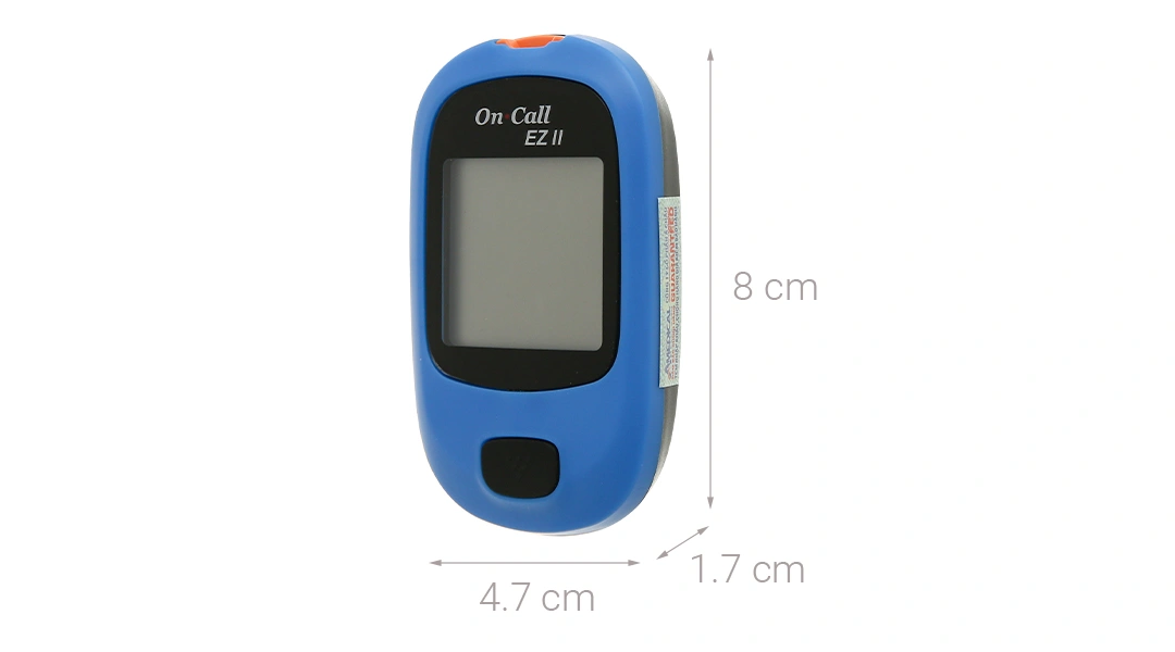 Máy đo đường huyết On Call EZ II (tặng kèm 25 que thử) - 10
