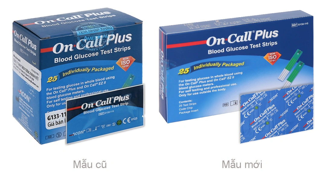 Que thử đường huyết On Call Plus - 