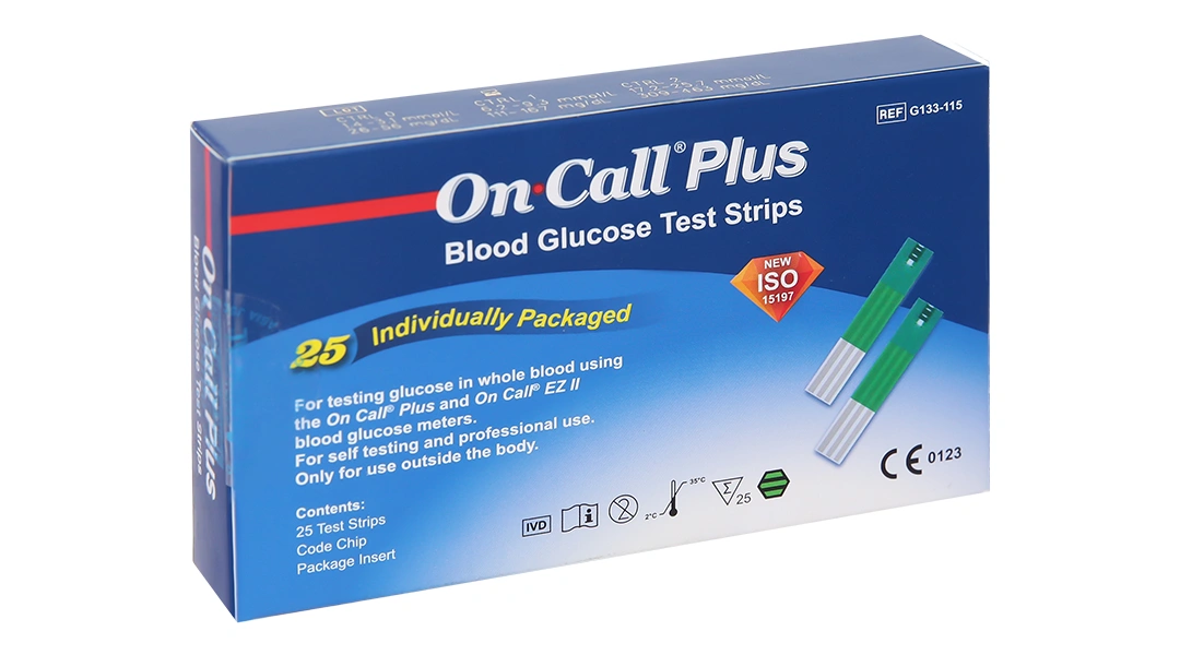 Que thử đường huyết On Call Plus - 1