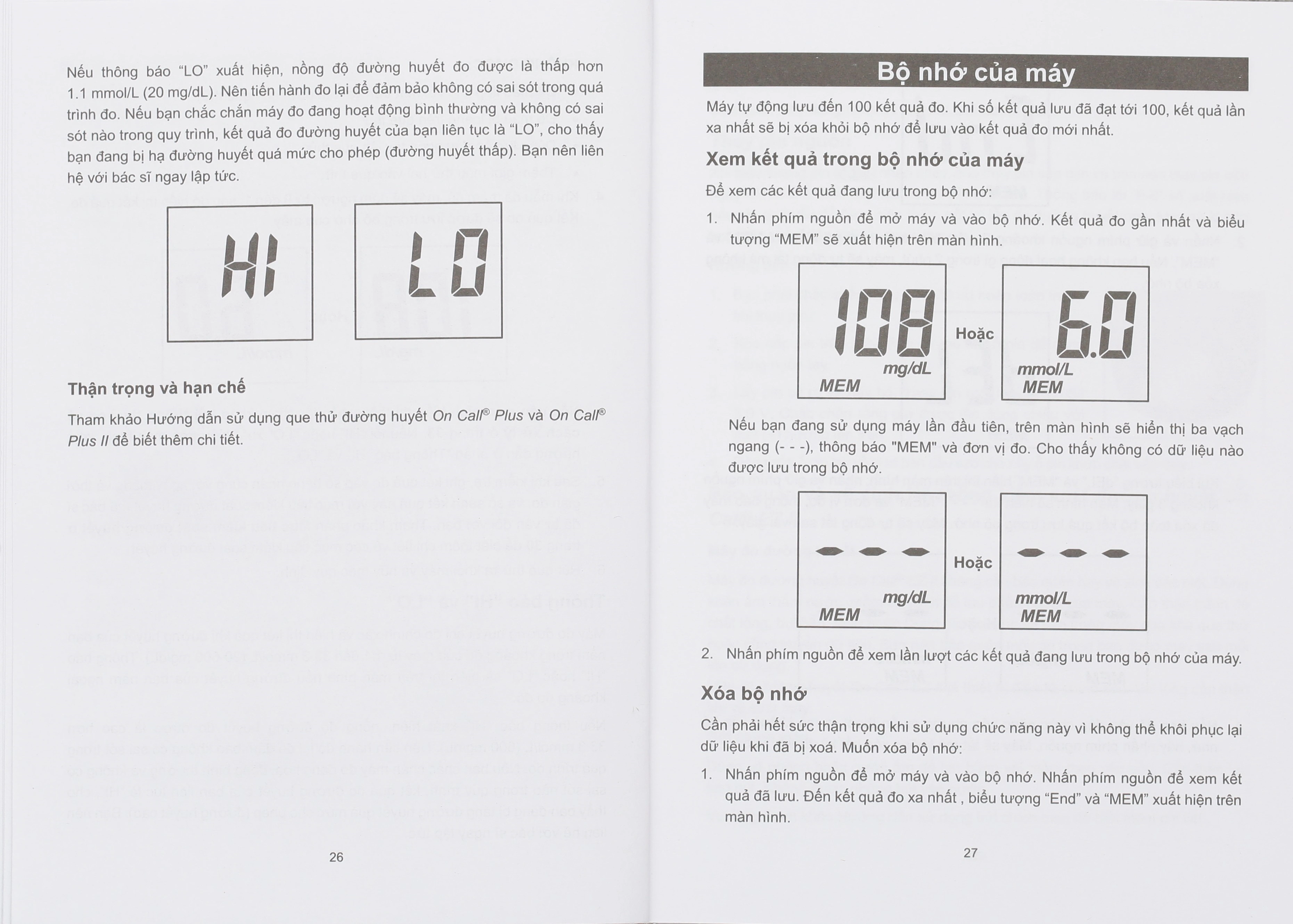 Máy đo đường huyết On Call EZ II (không tặng kèm que thử đường huyết) - 29