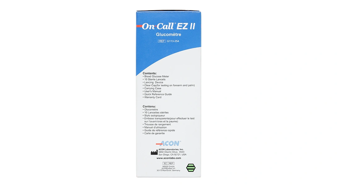 Máy đo đường huyết On Call EZ II (không tặng kèm que thử đường huyết) - 4