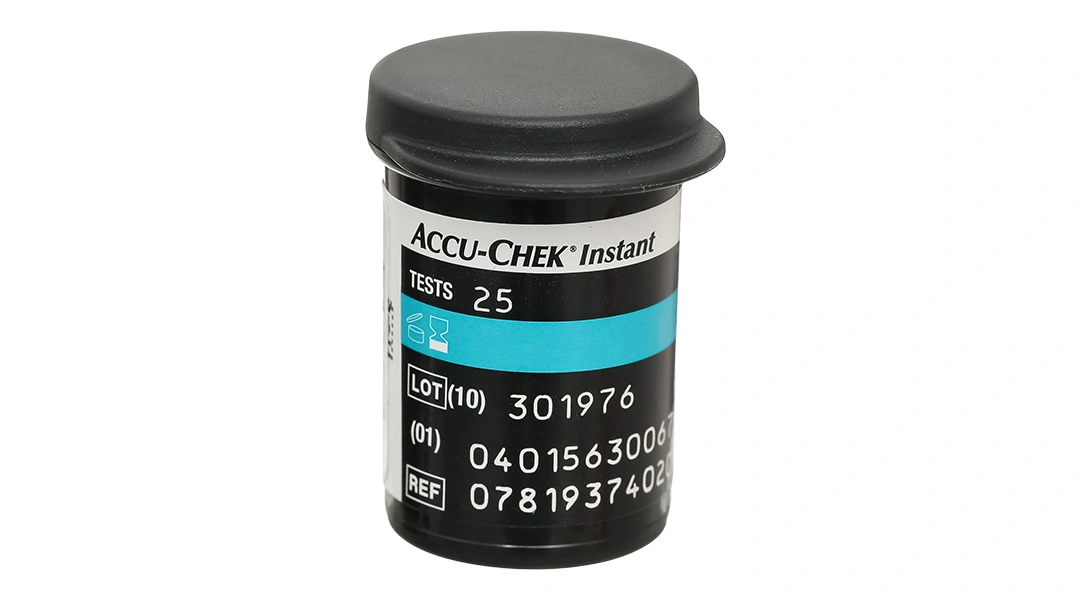 Que thử đường huyết Accu-Chek Instant hộp 25 que - 6