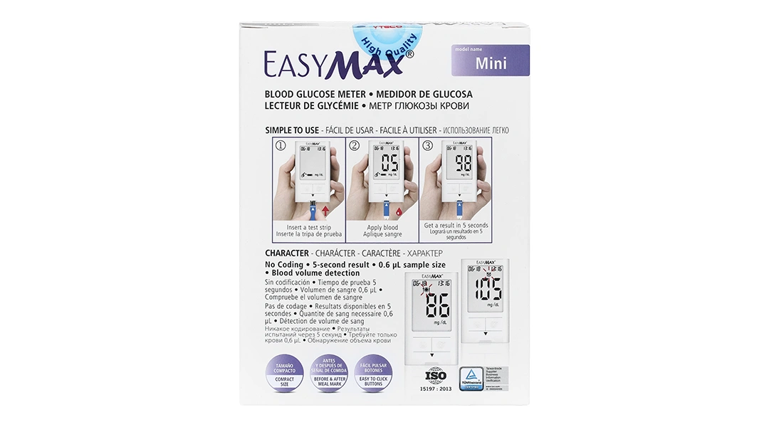 Máy đo đường huyết EasyMax Mini - 2
