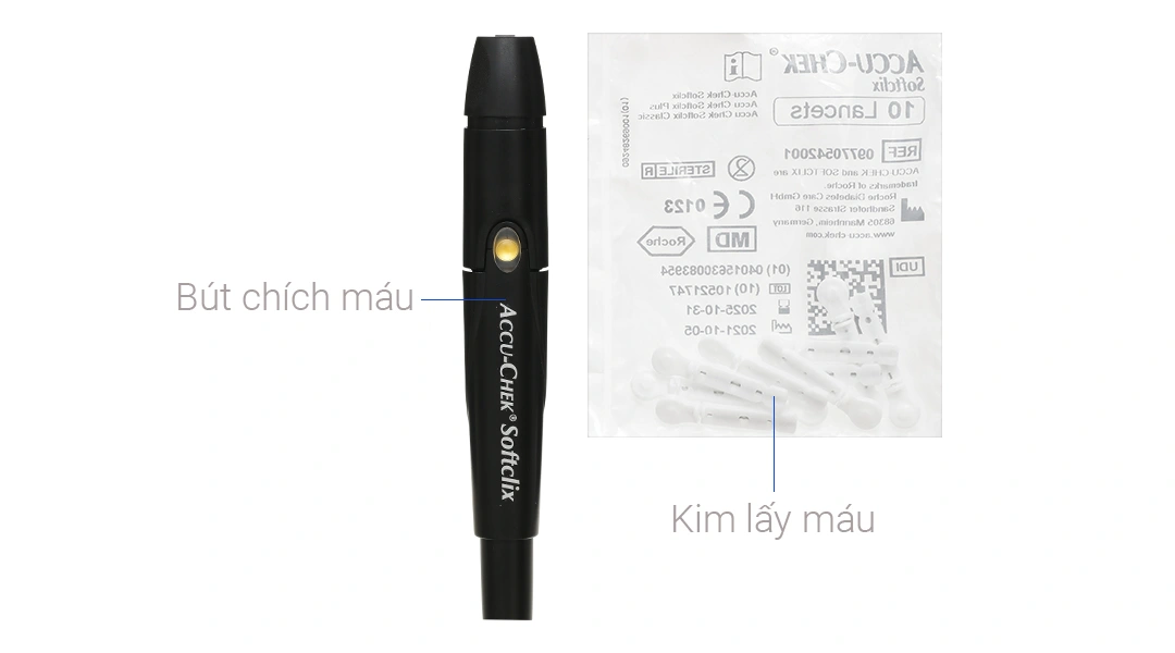 Máy đo đường huyết Accu-Chek Instant - 11