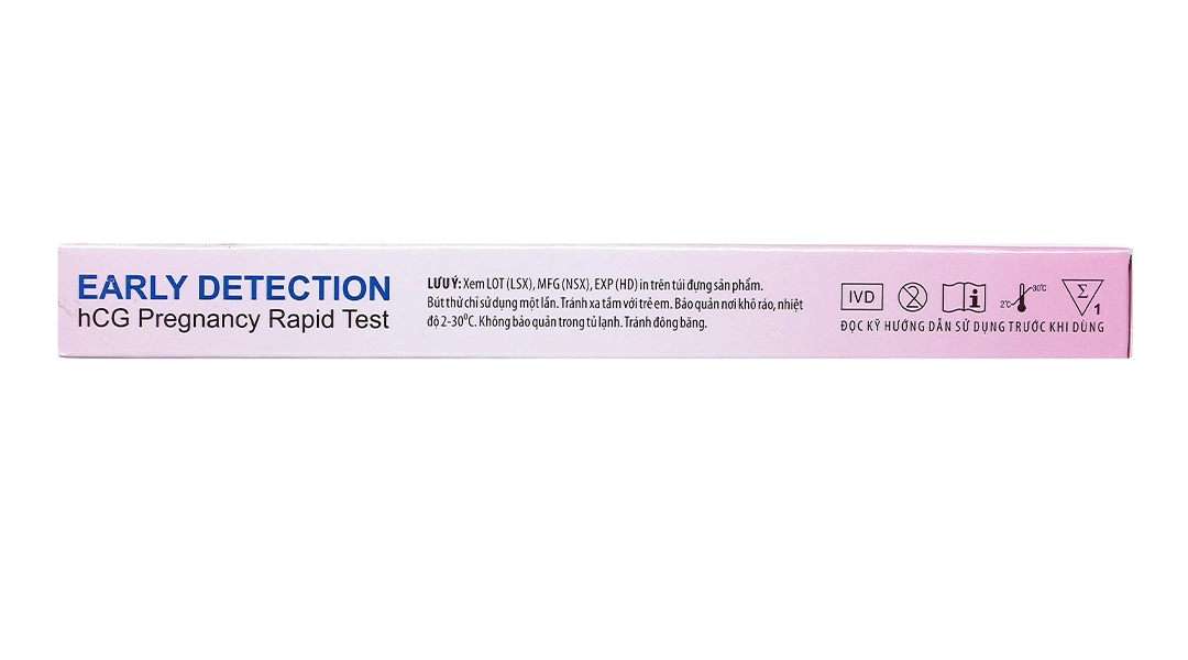 Bút thử thai Biocheck Early Detection hCG Pregnancy Rapid Test - 6