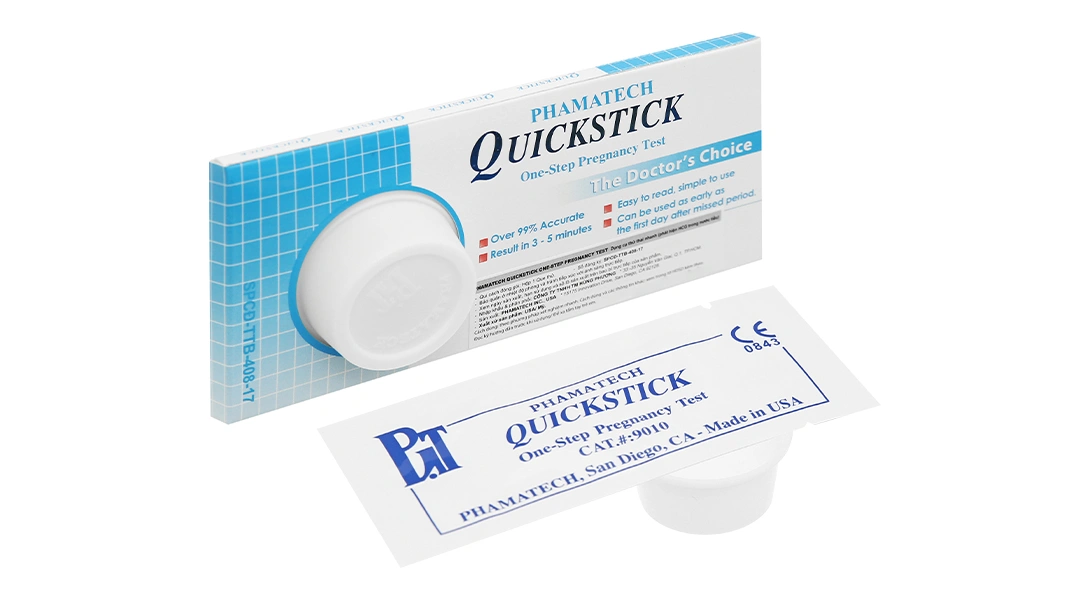 Que thử thai Quickstick One-step Pregnancy Test - 