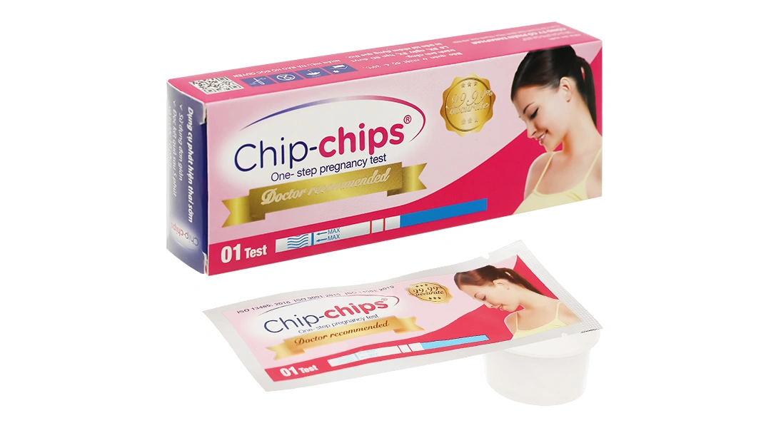 Que thử thai Chip-chips One-step Pregnancy Test - 