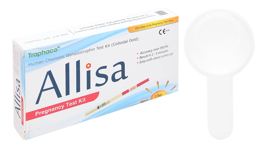 Que thử thai Allisa Pregnancy Test Kit hộp 1 que - 