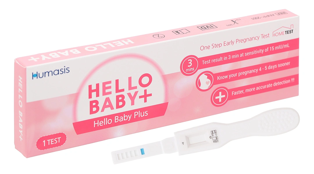 Que thử thai Hello Baby Plus Humasis hộp 1 que - 