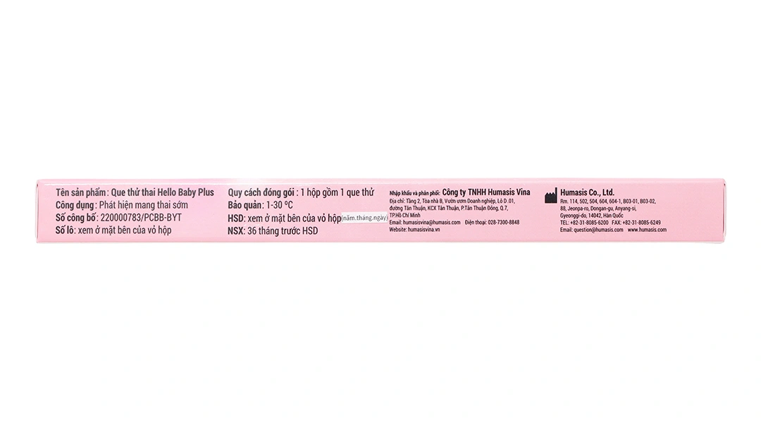 Que thử thai Hello Baby Plus Humasis hộp 1 que - 2