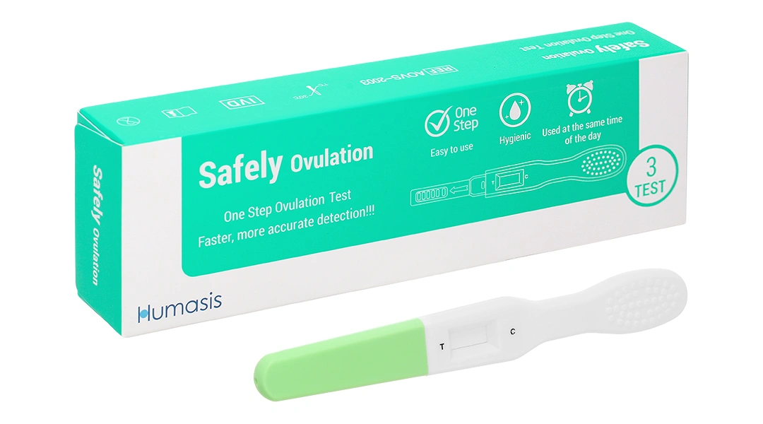 Que thử rụng trứng Safely Ovulation hộp 3 que thử - 