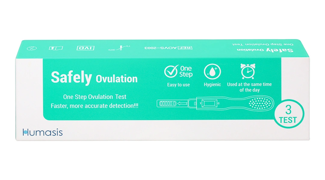 Que thử rụng trứng Safely Ovulation hộp 3 que thử - 1
