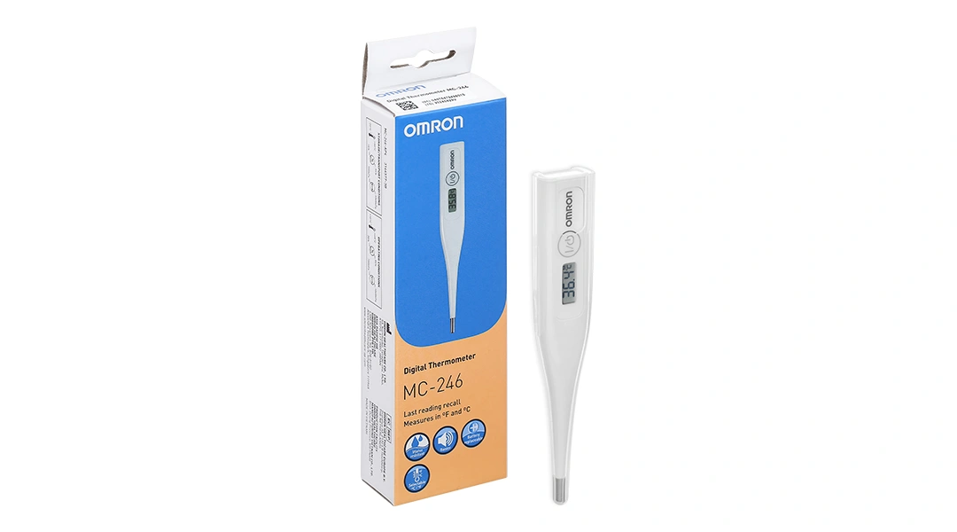 Nhiệt kế điện tử đo thân nhiệt Omron MC-246 - 