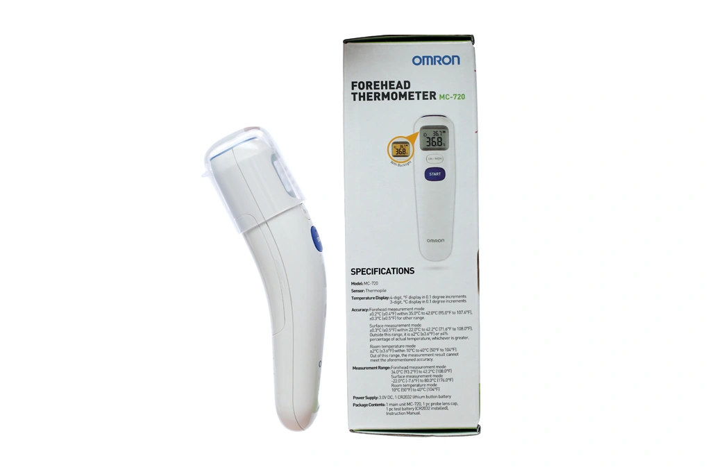 Nhiệt kế hồng ngoại đo trán Omron MC-720 - 3