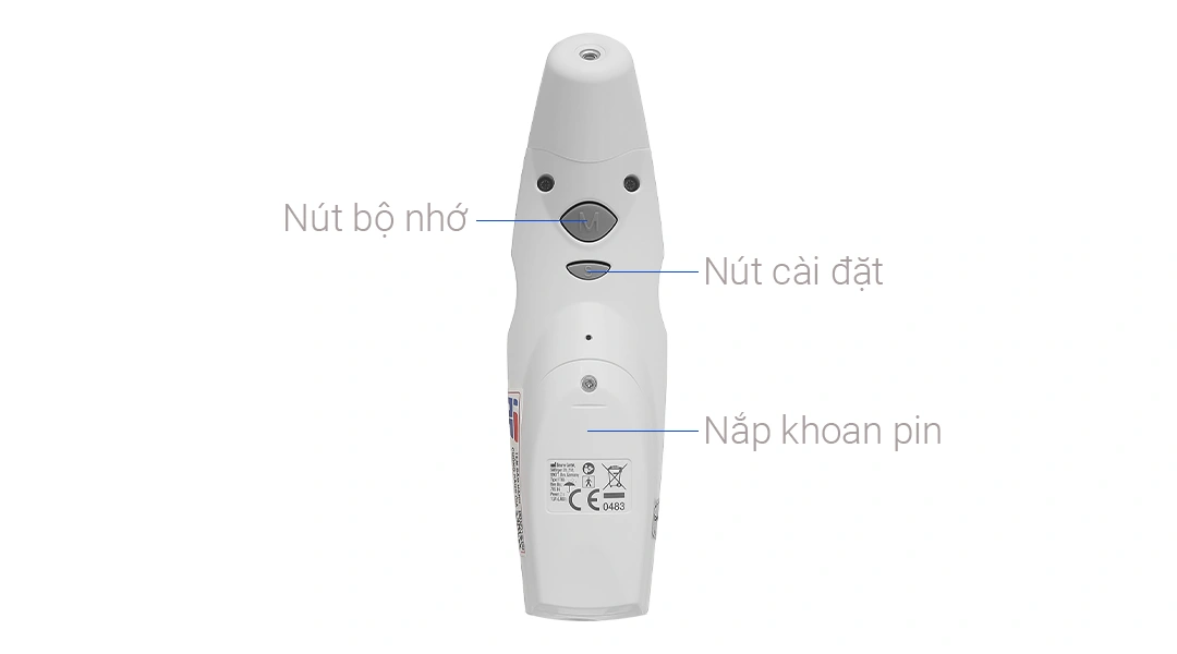 Nhiệt kế hồng ngoại đo trán, tai Beurer FT 65 - 3