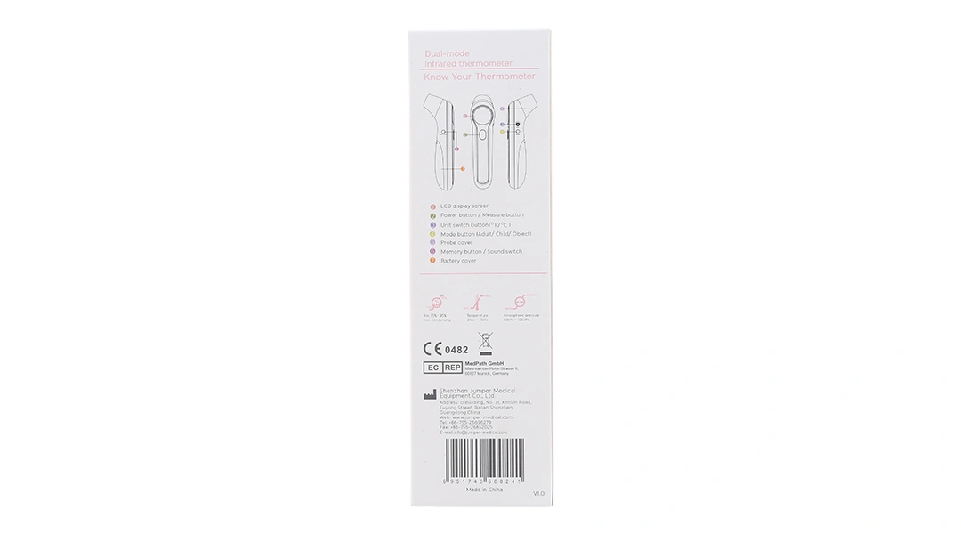 Nhiệt kế hồng ngoại đo trán Jumper JPD-FR300 - 5