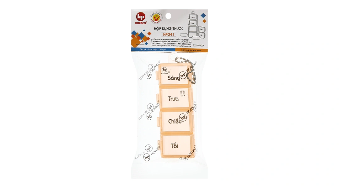 Dụng cụ phân liều thuốc 1 ngày Hofaco - 