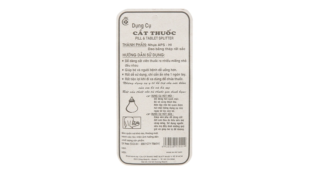 Dụng cụ cắt thuốc MTS - 3