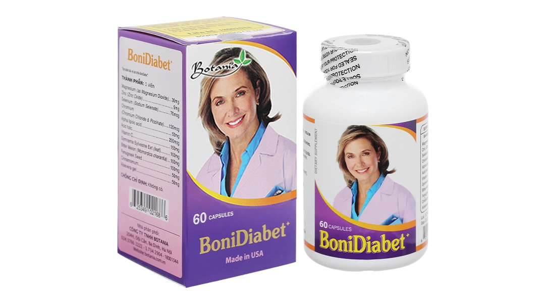 Boni Diabet lọ 60 viên - 