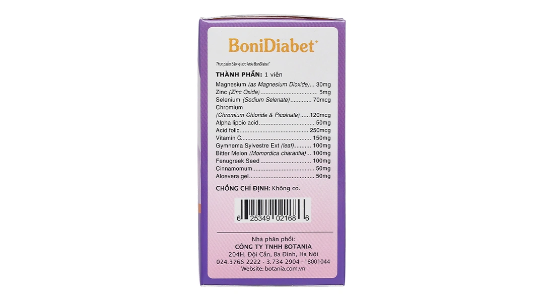 Boni Diabet lọ 60 viên - 2