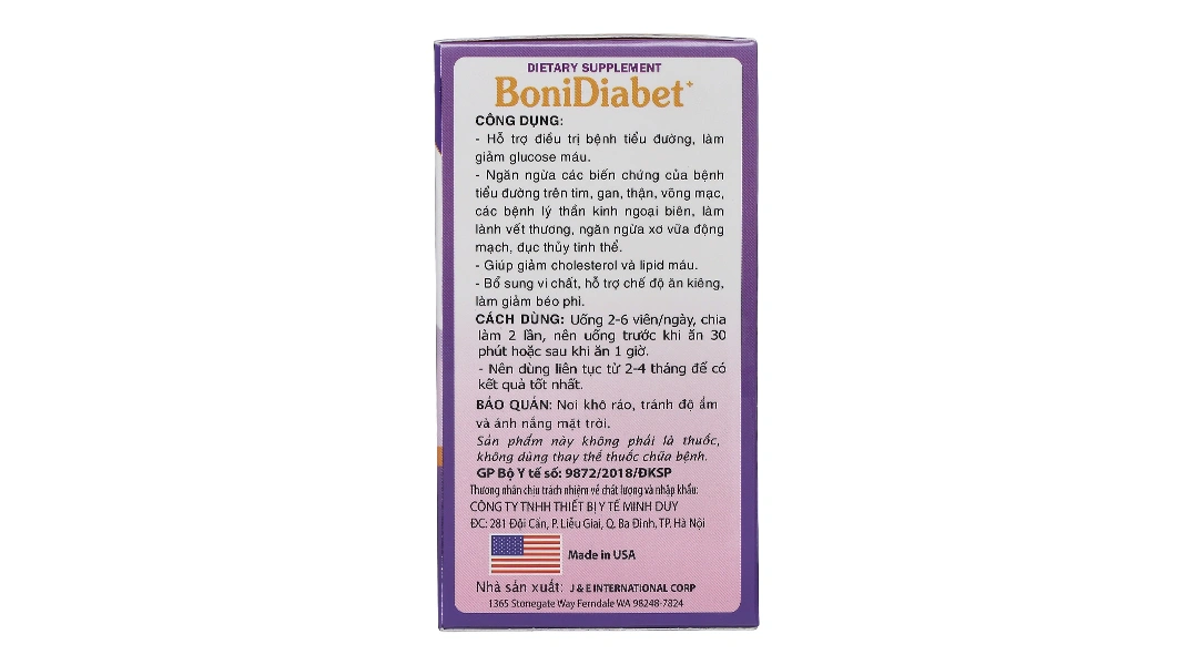 Boni Diabet lọ 60 viên - 3
