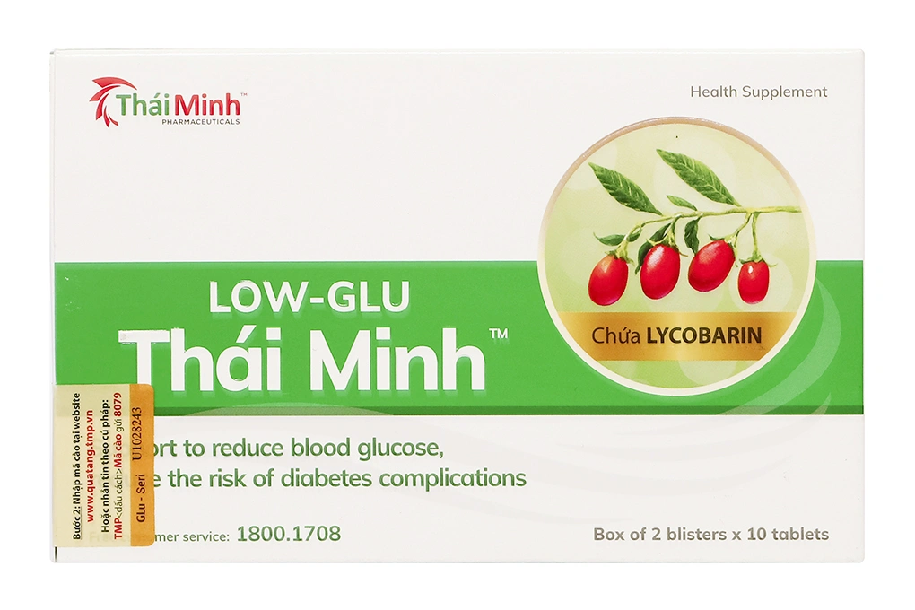 Low-Glu Thái Minh Hộp 20v - 