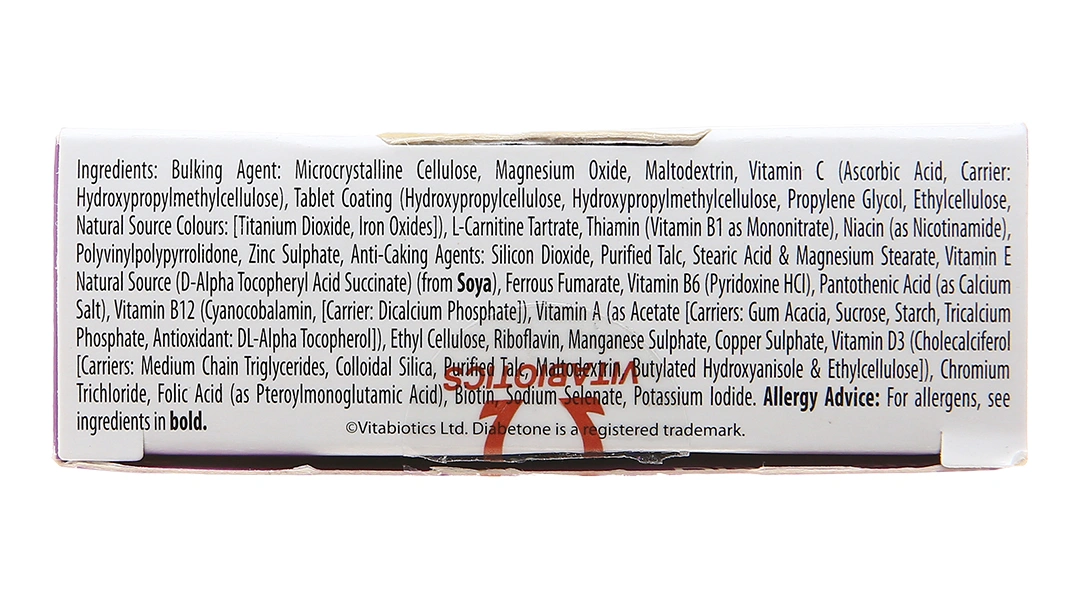 Vitabiotics Diabetone hộp 30 viên - 4