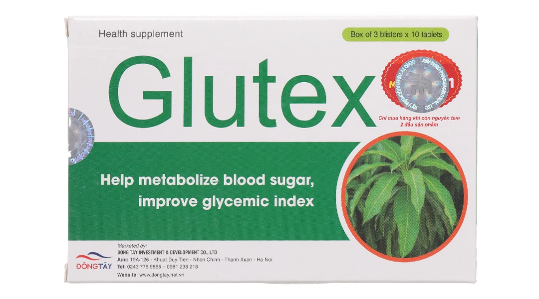 Glutex hộp 30 viên - 2