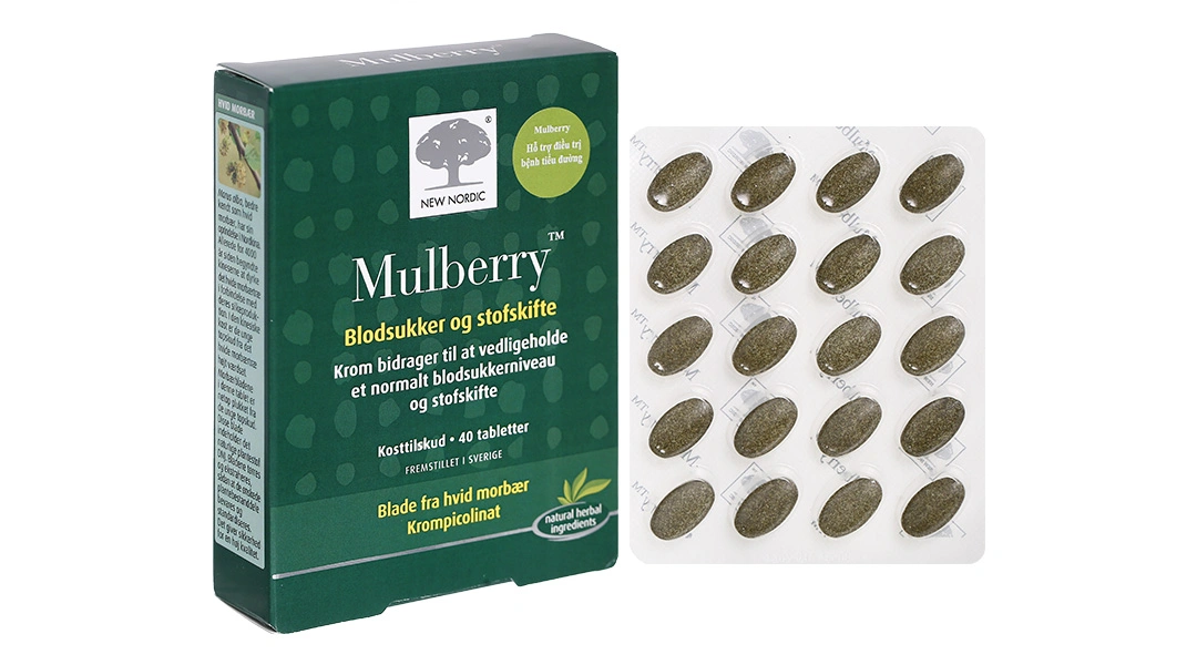 New Nordic Mulberry hộp 40 viên - 