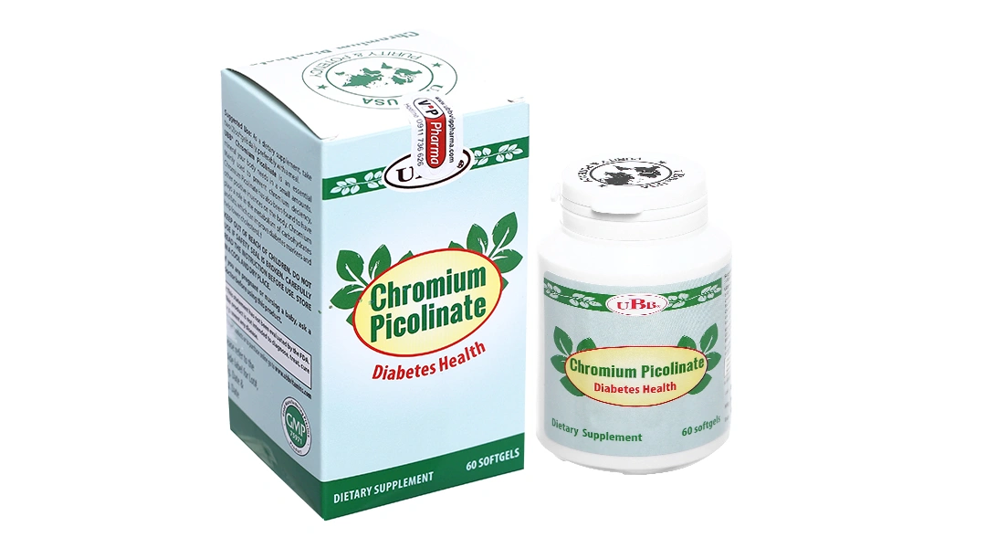 Ubb Chromium Picolinate lọ 60 viên - 
