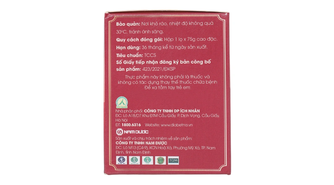 Cao Đặc Diabetna Hộp 1 Lọ 75g - 4