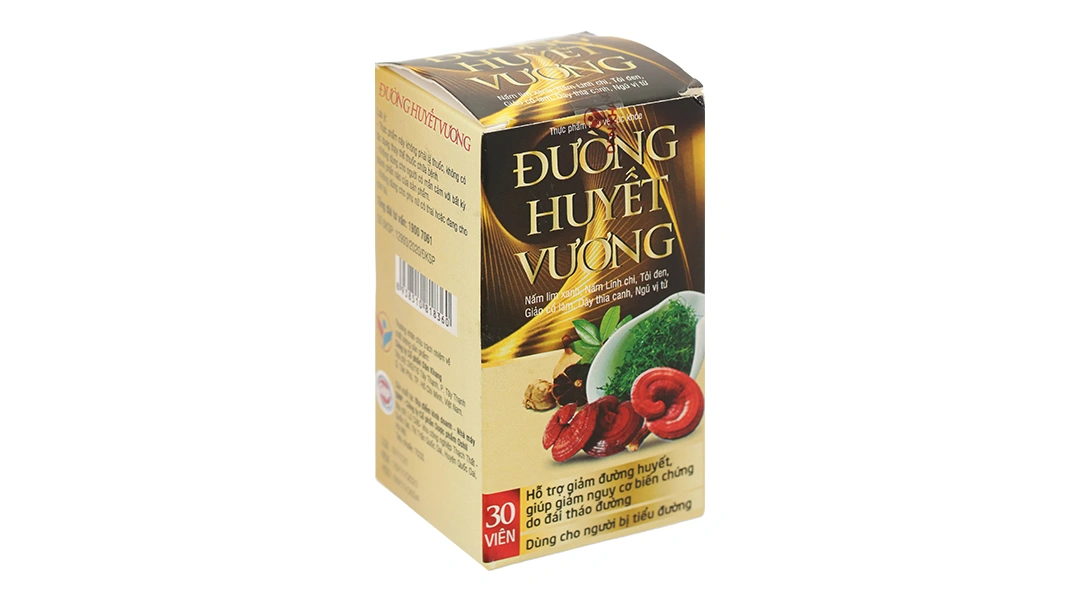 Đường Huyết Vương Dân Khang hộp 30 viên - 