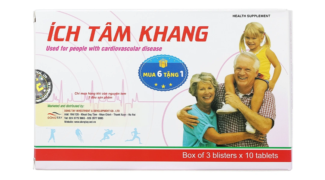 Ích Tâm Khang hộp 30 viên - 1