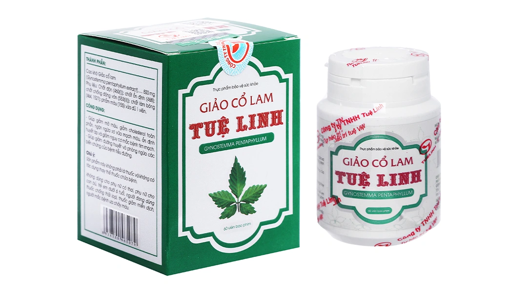 Giảo Cổ Lam Tuệ Linh lọ 60 viên - 