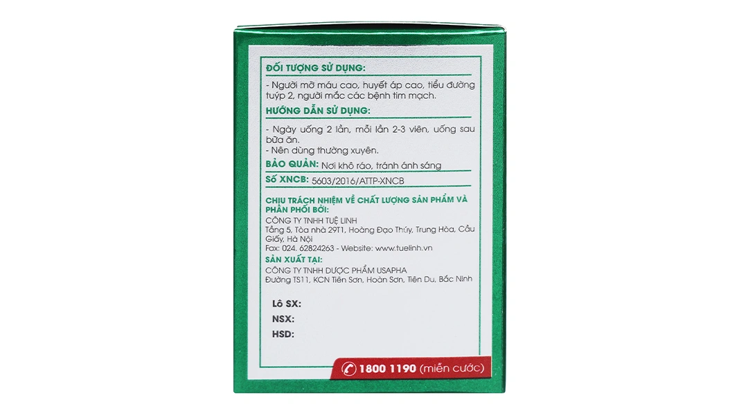 Giảo Cổ Lam Tuệ Linh lọ 60 viên - 2