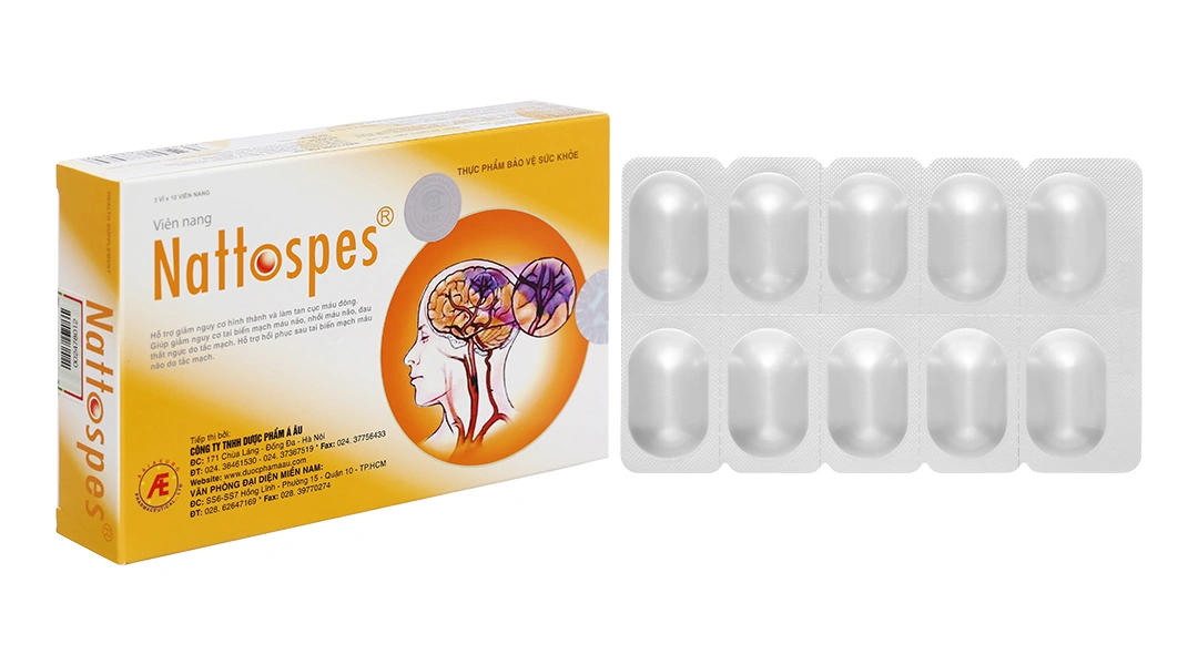 Nattospes hộp 30 viên - 