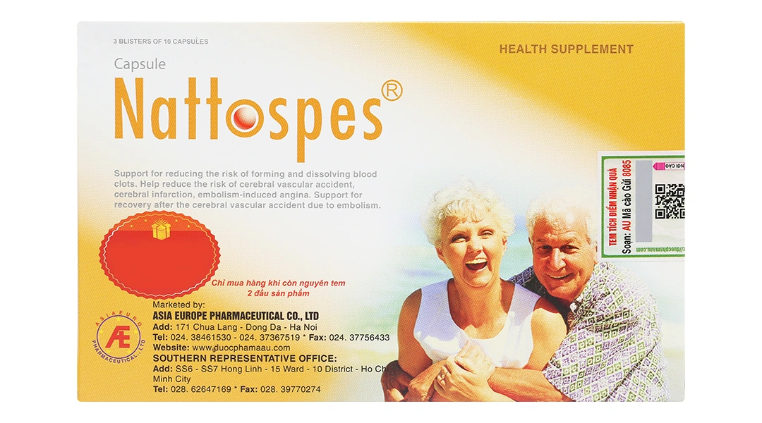 Nattospes hộp 30 viên - 2