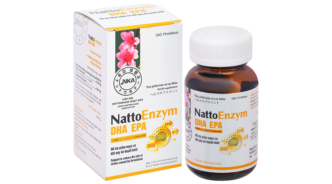 Nattoenzym DHA EPA lọ 60 viên - 