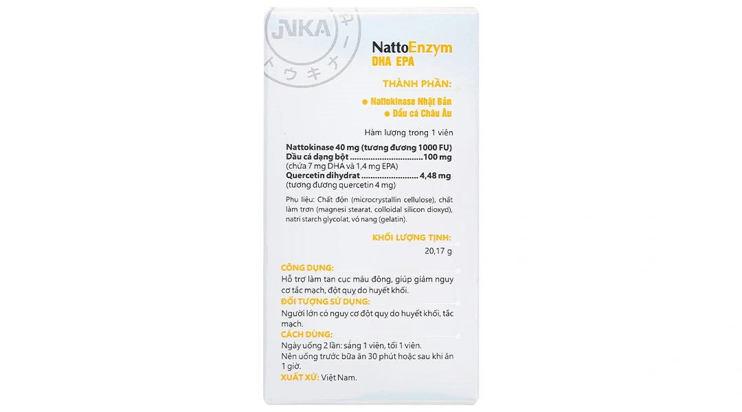 Nattoenzym DHA EPA lọ 60 viên - 3