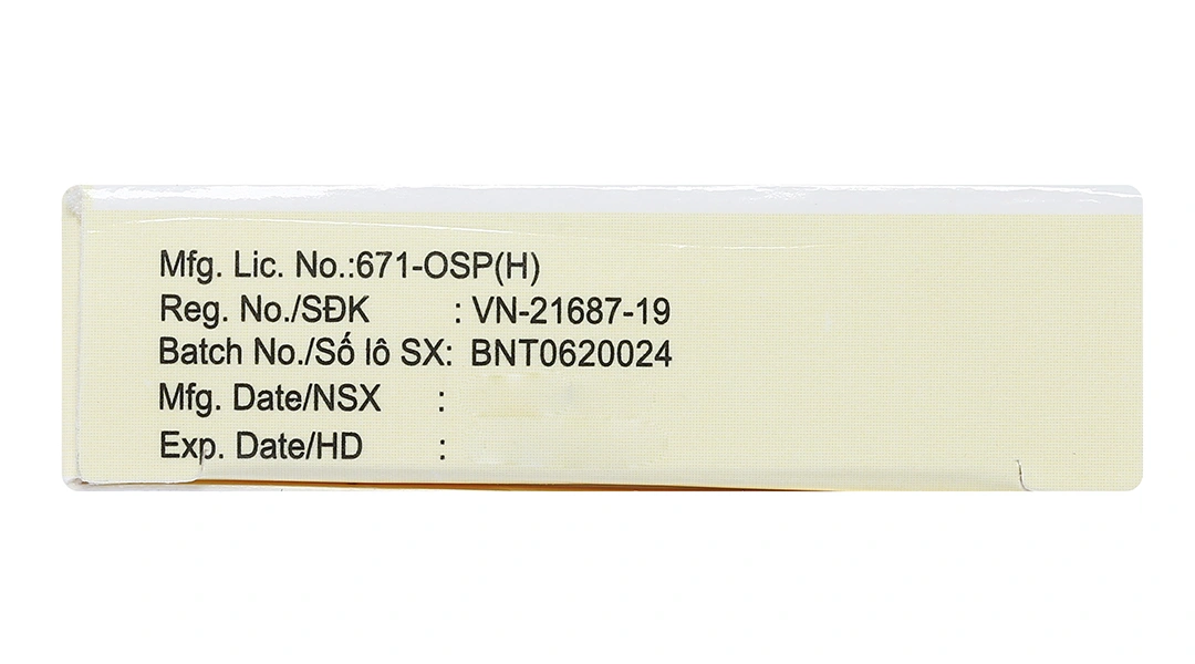 Cocilone 1mg phòng và trị gout cấp (1 vỉ x 10 viên) - 5