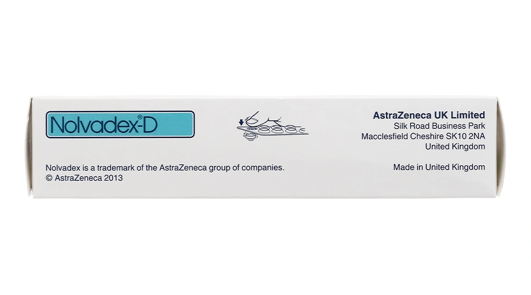 Nolvadex-D 20mg chỉ định điều trị ung thư vú (3 vỉ x 10 viên) - 3
