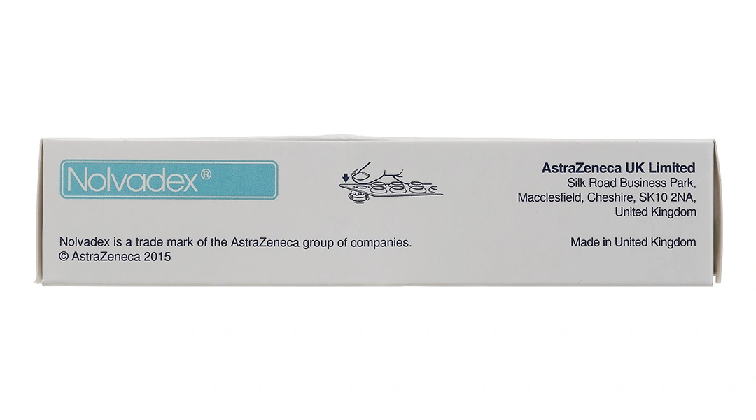 Nolvadex 10mg chỉ định điều trị ung thư biểu mô tuyến vú (3 vỉ x 10 viên) - 3