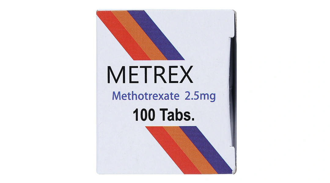 Metrex Tab 2.5mg điều trị khối u, vảy nến, viêm khớp dạng thấp (10 vỉ x 10 viên) - 6